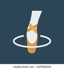 Silhouette icon ballet