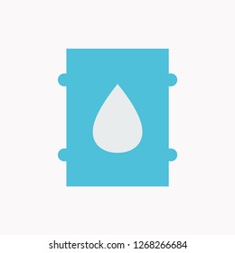 Silhouette icon barrel
