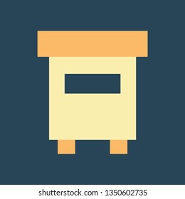 Silhouette icon beehive