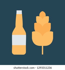 Silhouette icon beer