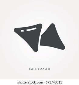 Silhouette icon belyashi