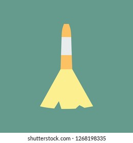 Silhouette icon broom