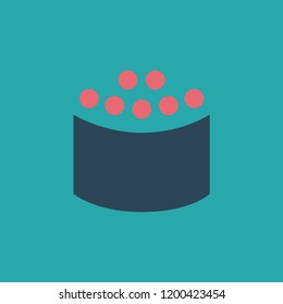 Silhouette icon caviar