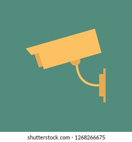 Silhouette icon CCTV camera