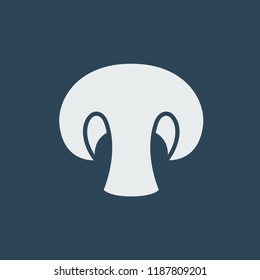 Silhouette icon champignon