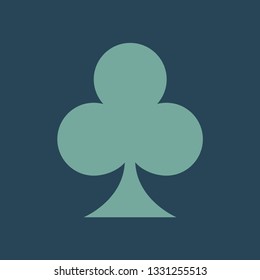 Silhouette icon clubs