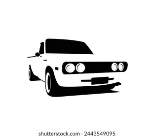 Silhouette Icon Design Logo Car