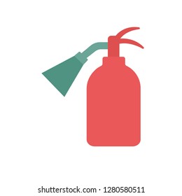 Silhouette icon fire extinguisher