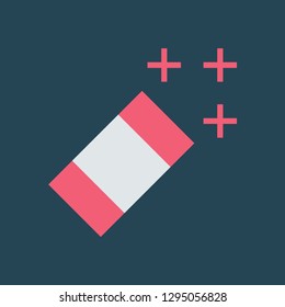 Silhouette icon firecracker
