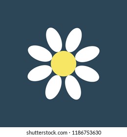 Silhouette icon flower