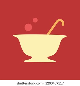 Silhouette icon grog