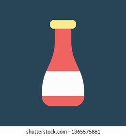 Silhouette icon ketchup