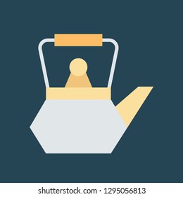 Silhouette icon kettle