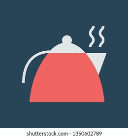 Silhouette icon kettle