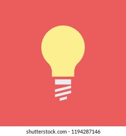 Silhouette icon lamp