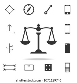 Silhouette icon libra. Detailed set of web icons. Premium quality graphic design. One of the collection icons for websites, web design, mobile app on white background