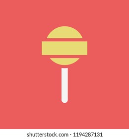 Silhouette icon lollipop