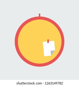 Silhouette icon mirror