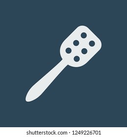 Silhouette icon paddle to grill
