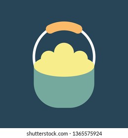 Silhouette icon pan
