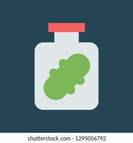 Silhouette icon pickles