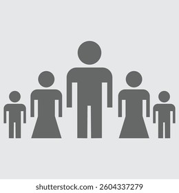Silhouette icon, representing profiles, shadows, and minimalist design concepts.