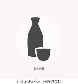 日本酒 シルエット のイラスト素材 画像 ベクター画像 Shutterstock