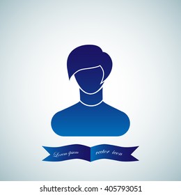 silhouette icon sign. Vector illustration
