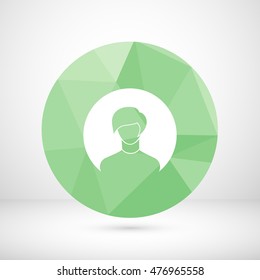 silhouette icon sign. Vector illustration