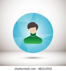 silhouette icon sign. Vector illustration
