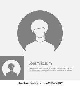 silhouette icon sign. Vector illustration