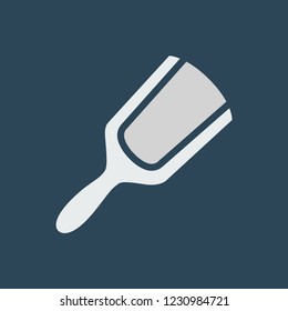 Silhouette icon spatula