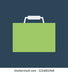 Silhouette icon suitcase