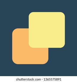 Silhouette icon tabs in browser