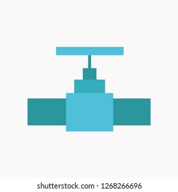 Silhouette icon tap for pipe