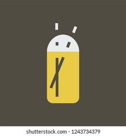 Silhouette icon toothpick
