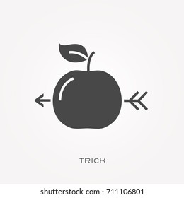 Silhouette icon trick