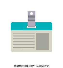 silhouette identification card for access