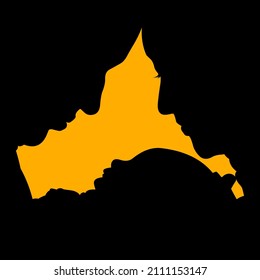 Silhouette Illustration of a Happy Couple With the Birth of a Baby