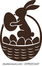 Silhouette image of Easter Sunday