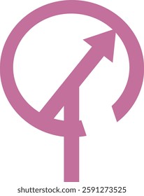 Silhouette image of women's day