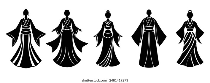 Silhouette Inspired by Traditional Kimono Collection