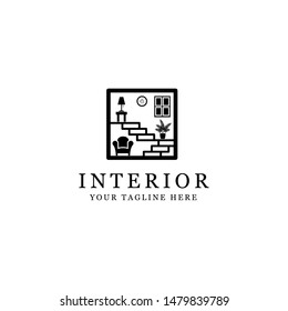 Interior Logo Design Vector Template Stock Vector (Royalty Free) 1150312322