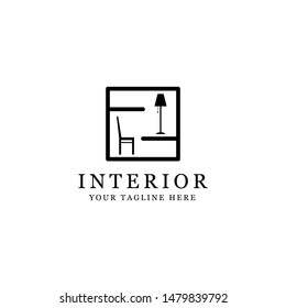 Interior Logo Design Vector Template Stock Vector (Royalty Free) 1150312322