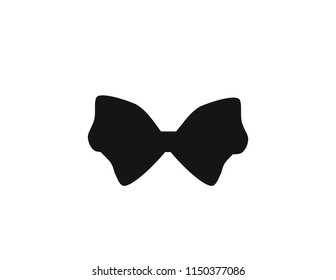 Silhouette isolated bow