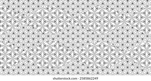 Silhouette Japanese Paper Pattern Background