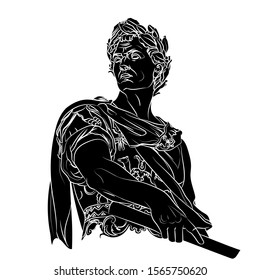 Silhouette Julius Caesar 