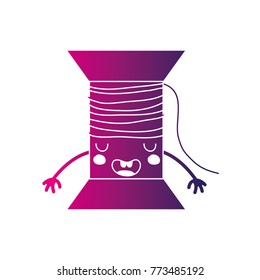 silhouette kawaii cute funny thread object