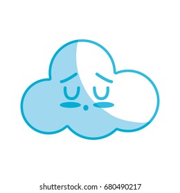 silhouette kawaii cute tender cloud weather