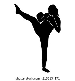 6,561 Kickboxing silhouette Images, Stock Photos & Vectors | Shutterstock